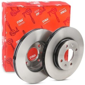 Resim Kia Rio Ön Fren Diski 1.4 / 1.5 Dizel 256 Mm Çap 2005-2011 Trw 