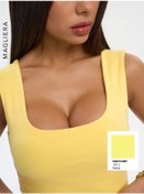 Resim Magliera Crop Top Kısa Ceket Altına Ceket Altına Giyilebilecek Kısa Crop Top. 147949145 Gri 