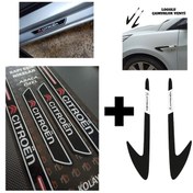 Resim Citroen C5 Kapı Eşiği + Logolu Çamurluk Venti Set 