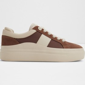 Resim Aldo BRYNLEE - Kadın Kahverengi Hakiki Süet Bağcıklı Sneaker 