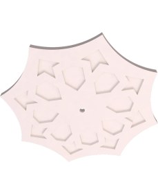 Resim Motifpiyer Lamba Tavan Göbeği-Sekizgen-egri-48-56cm-2 Adet 