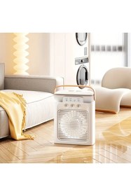 Resim hanzelpro 600 ML Buzlu Vantilatör Soğutucu Fan Taşınabilir Uyumlu Ultrasonik Hava Vantilatörü 