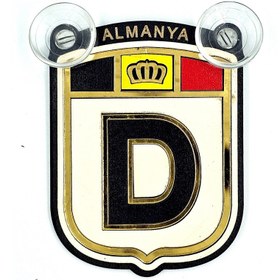 Resim BsElektronik Etiketçilere Özel Çift Öpücüklü İçten Yapıştırma Almanya ( D )Kral Tacı Deutschland 