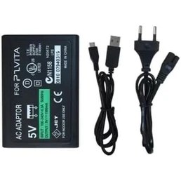 Resim Psp Vita Adaptör Psp Vita Şarj Cihazı Psp Vita 5 Volt 1500 Mah Adaptör 