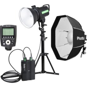 Resim Phottix INDRA500 Ttl Akülü Paraflaş Kit Canon 