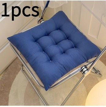 Koltuk Minderi Sandalye Minderi Düğmeli Bahçe Minderi 50x50 7 Adet 7 Renk