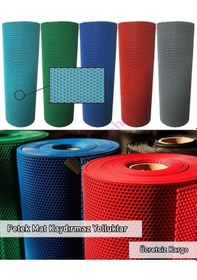 Resim Z Mat Petek Kaydırmaz Pvc Paspas Iç-Dış Islak Zemin Kaymaz 