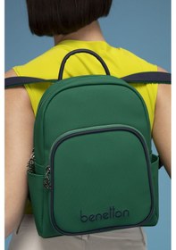 Resim United Colors Of Benetton Unıted Colors Of Benetton Kadın Sırt Çantası C.bnt 1605 Zümrüt-laci Zümrüt-laci Yeşil - Lacivert 