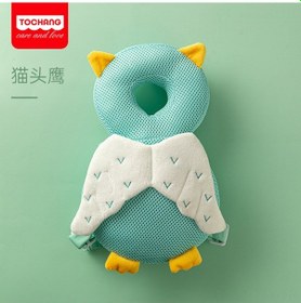 Resim Dianziye Bayi Yürüme Koruyucu Kafatası Yastığı - Baykuş Desenli Ağ Kumaşı, 30cm, Toksiksiz Ve Dayanıklı, Çocuk Güvenliği İçin 