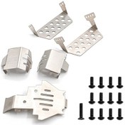 Resim Geekyou 1/10 Trax4 Uzaktan Kumandalı Araç Zırh Seti - Yüksek Kalite Çelik 