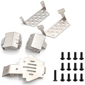 Resim Geekyou 1/10 Trax4 Uzaktan Kumandalı Araç Zırh Seti - Yüksek Kalite Çelik 