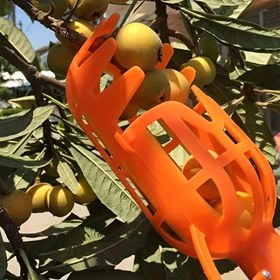 Resim 1 Adet Meyve Toplama Başlığı Sepeti - Dayanıklı Plastik, Çubuk Gerektirmez, Yüksek Yükseltilerde Hasat ve Bahçecilik İçin İdeal, Yuzu Hasat Makinesi 