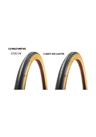 Resim Chaoyang 2 Adet 27X1 1/4 Dış Lastik Sarı Yanak (32-630) 1 Çift 