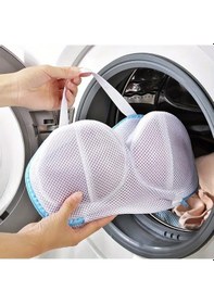 Resim Polyester Sutyen Yıkama Torbası Beyaz 