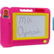 Resim Oyuncak Yazı tahtası Manyetik Yazı Tahtası Pembe 