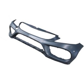 Resim BZT Mercedes C Class- W205- 14/17; Ön Tampon Gri (Far Yıkamasız/Sensor Delikli)(AMG)(TW) 2058801840 