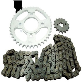 Resim Sevenkardeşler Cg Model Ön-Arka Dişli Zincir Set428110L15-38Twiwi 