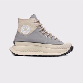 Resim Converse Chuck 70 At-cx Unisex Gri Platform Sneaker Düz A08548c Gri 