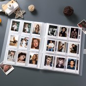 Resim 1 adet Şeffaf Plastik Mini Fotoğraf Albümü 288 Yuvalı - Kare K-Pop Temalı Hafıza Kitabı, Instax ve Snap Kameraları İçin, Ev Dekorasyonu ve Seyahat Fotoğrafçılığı İçin İdeal, Seyahat Fotoğraf Albümü | Dekoratif Fotoğraf Albümü | Dayanıklı Plastik Albüm, Seyahat Fotoğraf Albümleri 