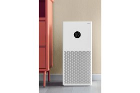Resim Xiaomi 43 M² Hepa Akıllı Sensörlü Hava Temizleyici Cihaz Sessiz Alerjen Pm2.5 PM10 Beyaz Geniş Alan 