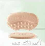 Resim 1 Çift Ten Masaj Ortopedik Topuklu Spor Ayakkabı Topuk Vurma Önleyici Koruyucu Yastığı Ped 