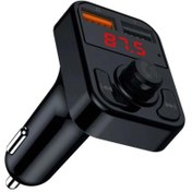 Resim Concord C614 Çift USB & Şarj / Flash Bellek Girişi Bluetooth Fm Transmitter 