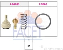 Resim TERMOSTAT 85° GOLF V EOS JETTA III PASSAT A3 OCTAVIA TOURAN 1,6FSI BAG BLF BLP 03>10 