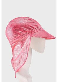 Resim Slipstop Serpina Fuchsia Junior Desenli Upf 50+ Korumalı Güneş Şapka Kız Çocuk Şapka Sk2614000004 Fuşya 