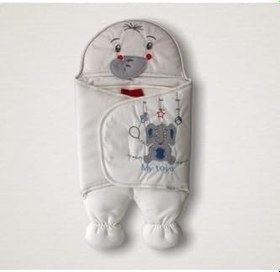Resim Bebek Dış Kundak Battaniyesi Filli Erkek Bebek Kundağı Unisex Hastane Çıkışı Kundak Battaniye 