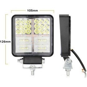 Resim Kare Flaşlı Sis Lambası 12-24V Lass313 