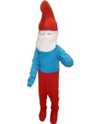 Resim Çocuk Şirin Baba Kostümü Model-2 Çok Renkli 