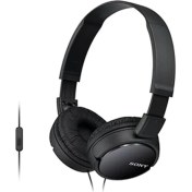 Resim Byrshtm Sony MDR-ZX110AP Kulak Üstü Kulaklık, 12 Hz - 22 Khz, 30 mm Sürücü, Siyah Byrnew 