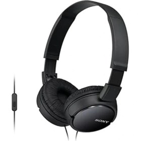 Resim Byrshtm Sony MDR-ZX110AP Kulak Üstü Kulaklık, 12 Hz - 22 Khz, 30 mm Sürücü, Siyah Byrnew 
