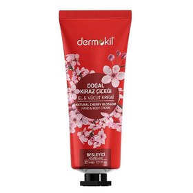 Resim Dermokil Doğal Kiraz Çiçeği El Kremi 30 ml 