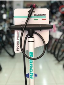 Resim Bianchi Ayaklı Pompa W3 Gauge Beyaz AV/FV Uyumlu Max 180 PSI 