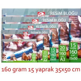 Resim Talens Resim Bloğu 160 G 15 Yp 35x50 CM 