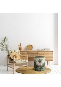 Resim Renkli Manzara Tasarımlı Puf Kumaşı Süettir. Uluslararası Solmama Sertifikasına Sahiptir. Çok Renkli 