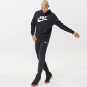 Resim Nike Club Fleece Erkek Siyah Eşofman Altı 