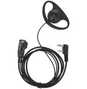 Resim Vkemall Kenwood Baofeng Retevis Uyumlu K-bağlantılı Kulaklık, Siyah, Walkie Talkie Kulak Takımı P109-pk01-g4 