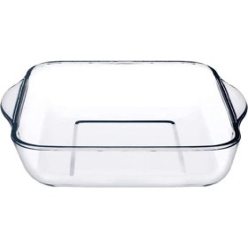 Resim Paşabahçe 59034 Gri Kapaklı Borcam Fırın Tepsisi 22x22cm 1950 cc 