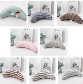 Resim Novahub 2 Adet Çocuk Boyun Kafalık, Omuz Örtüsü, Araba Boyun Koruma Yastık Mavi & Gri Şerit Diğer 