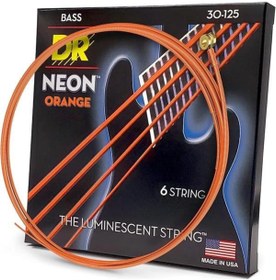 Resim AyrStore HI-DEF NEON Bas Gitar Telleri (NOB6-30) 