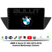 Resim BMW X Serisi X1 E84 Android Multimedya Sistemi (2012-2015) 2 GB Ram 32 GB Hafıza 4 Çekirdek İphone CarPlay Android Auto Navigatör Navigatör