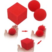 Resim 3 Adet Magic Sponge Set - Deformasyon Yakın Plan Sihir Numarası Aksesuarları, Elektrik Gerekmez, Doğum Günü, Bekarlığa Veda Partisi, Noel, Hanuka, Şükran Günü, Sevgililer Günü Etkinlikleri ve Performansları için İdeal 