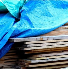 Resim 120 Gr Mavi Branda Kenarları Halkalı Pvc Branda Kar Ve Su Geçirmez - 7 Metre X 9 Metre 