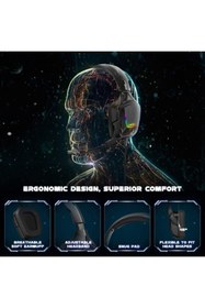 Resim Genel Markalar Gaming K20 Oyuncu Kulaklık Mikrofonlu Işıklı K20 Gaming Kulaklık 