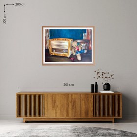 Resim Bez Bebek ve Antikalar II - Tuval Üzeri Yağlı Boya / 70x100cm 