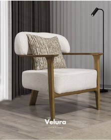 Resim Velura Home & Living Moka Berjer & Tekli Koltuk 