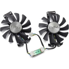 Resim Zotac GTX950 GTX960 4g Pcı-Edc Grafik Kartı Fanı 