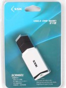 Resim Ssk Scrm601 2'si 1 Arada Yüksek Hızlı Usb 3.0 Sd / Tf Kart Okuyucu - 